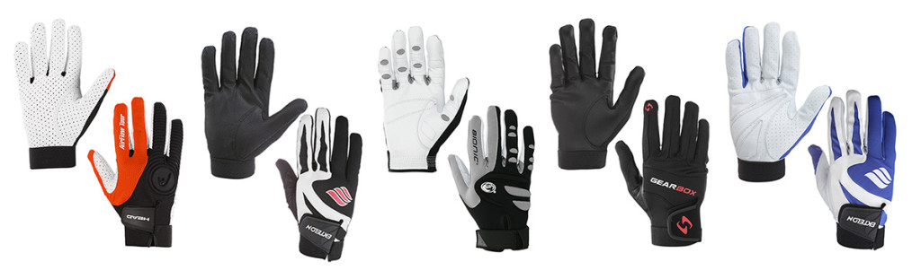 types of racquetball gloves