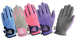 Hy5 Childrens Everyday Horse Riding Gloves - 2-tone