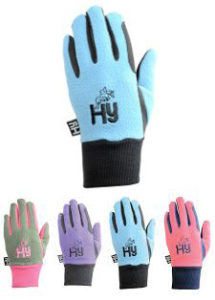 Hy5 Childrens Winter Horse Riding Gloves colors