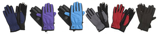 isotoner-womens-smartouch-matrix-gloves-colors