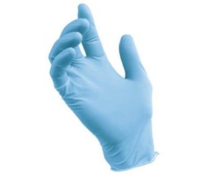 Blue Nitrile Disposable Gloves