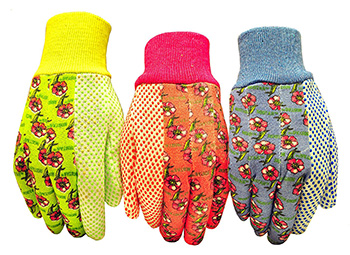 G & F Women Soft Jersey Garden Gloves