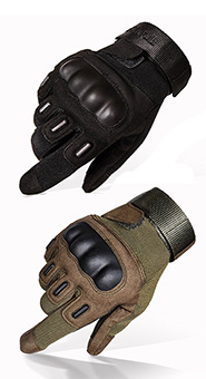 TitanOPS Full Finger Hard Knuckle Motorcycle Gloves 2