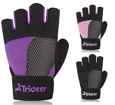 Trideer Womens Weight Lifting Gloves