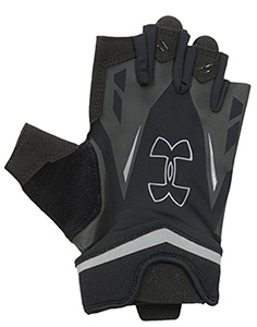 under armour men's ctr trainer half finger gloves
