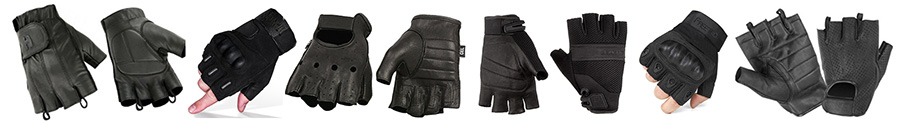 best fingerless motorcycle gloves for women and men