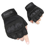 Freetoo hard knuckle tactical gloves - fingerless